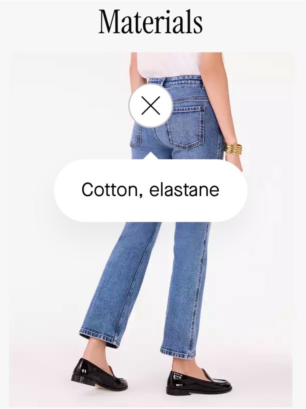 Kate Spade Kick Flare Jeans. Size 30. NWT - Picture 5 of 6